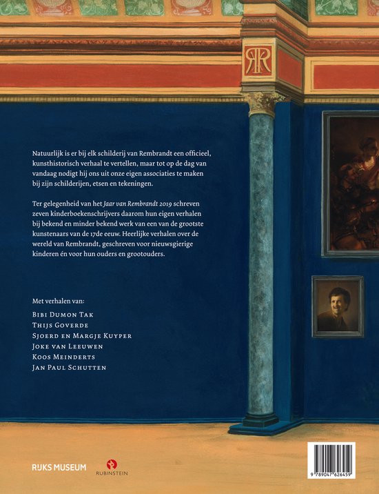 Natuurlijk is er bij schilderij van Rembrandt een officieel, kunsthistorisch verhaal te vertellen, maar tot op de dag van vandaag nodigt hij ons uit onze eigen associaties te maken bij zijn schilderijen, etsen en tekeningen.