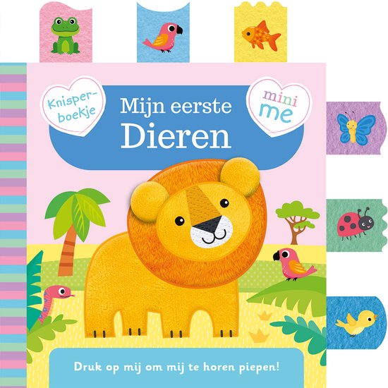Knisperboekjes - mini me - Mijn eerste dieren - knisperboekj ... - cover