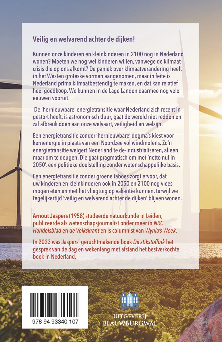 De klimaatoptimist - back cover