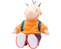 Jules Popje - Knuffel met rugzak en pyjama - 25 cm