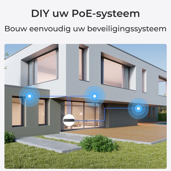 Reolink 4K PoE Camera voor Buiten, 360° Draaibaar, 5× Optische Zoom, Automatisch volgen, Detectie van personen, Voertuigen en Dieren, Nachtzicht in Kleur van Reolink — afbeelding 4