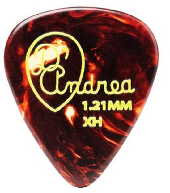 Shell Plectuim D'Andrea - Shell Celluloid - Plectrum - Extra Heavy - 1.21 mm - 12-pack ...