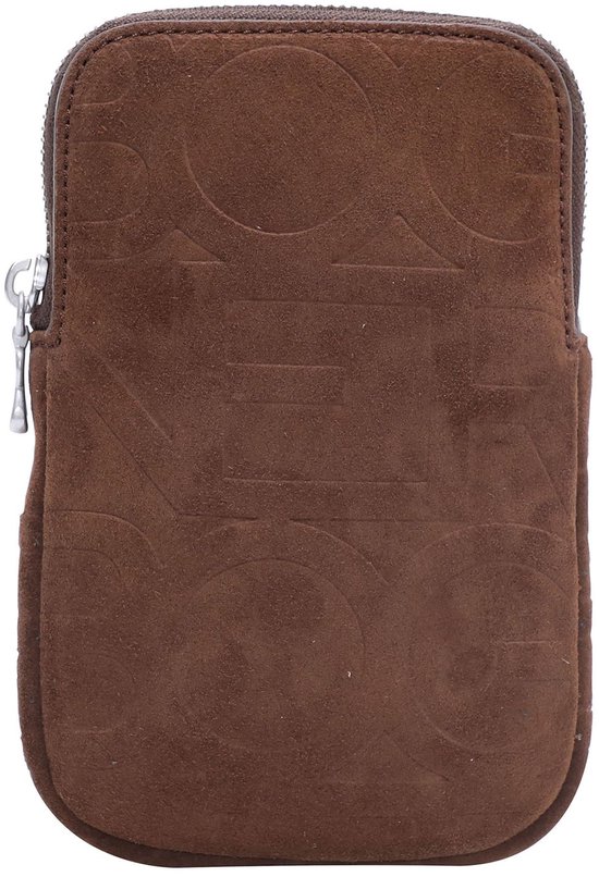 Bogner Sac téléphone portable Sac à épaule bandoulière Tenna Velluto Johanna Phonecase Dark Brown Brun