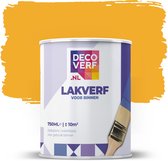 Decoverf lakverf okergeel, 750ml