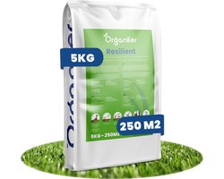 Graszaad Speelgazon Snelkiemend (5kg, 250m2) Organifer - Gazonzaad - Speelgazon Graszaad - Graszaden - Gras Zaad - Graszaad Sportgazon en Speelgazon - Zelfherstellend - Hoge Betredingstolerantie - NAK Gecertificeerd