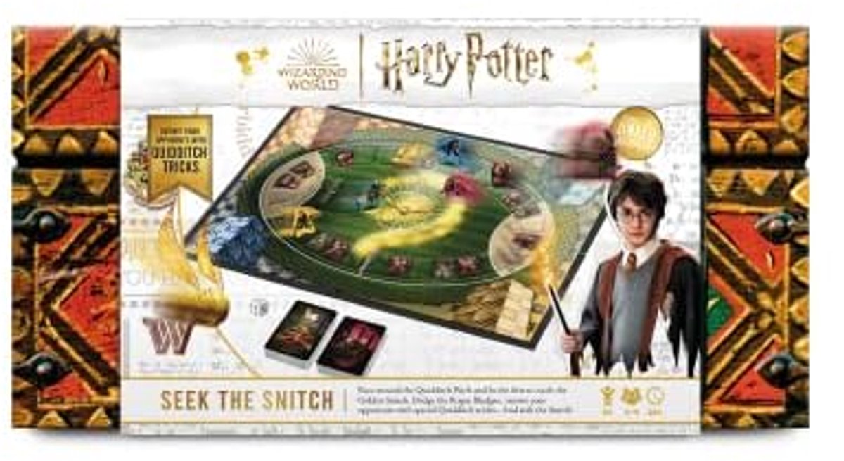 HARRY POTTER SEEK THE SNITCH.