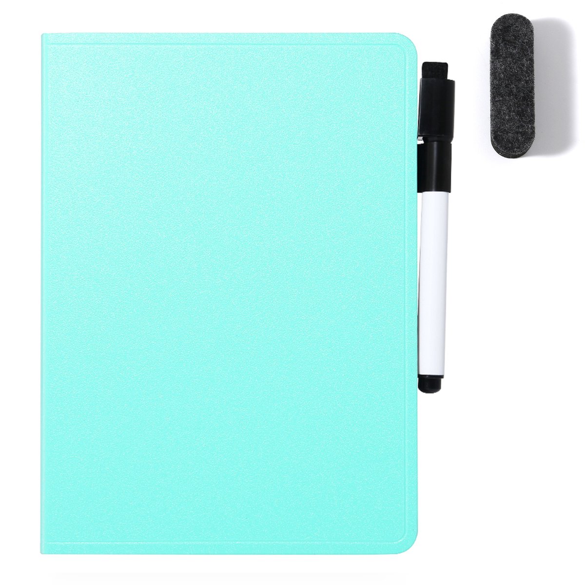 AGM Uitwisbaar notitieboek - Whiteboard notitieblok - A5 - Mint Groen