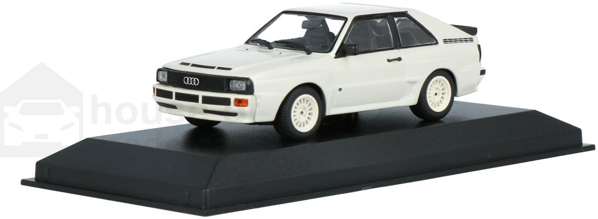 Minichamps 1:43 Audi Sport Quattro Année 1984 bleu foncé 400012120 modèle voiture 400012120