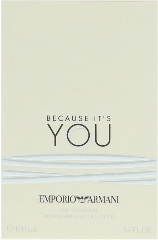 Emporio Armani Because It's You 100 ml Eau de Parfum - Damesparfum