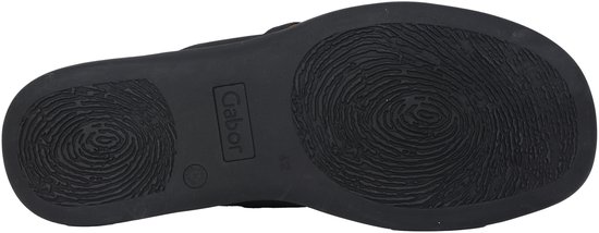Gabor 03.702.87 - Sandale femme - Noir - Pointure 38 (EU) 5 (UK)