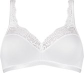 Sloggi Romance Soft Bra BH zonder beugel - 80C - Wit