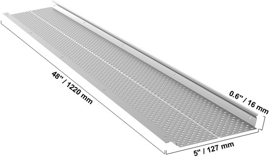 Aluminium Dakgootroosters / Loofrooster (set van 26, 31 m)