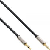 InLine Premium 3,5mm Jack stereo audio slim kabel - 0,50 meter