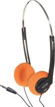 SoundLAB lichtgewicht on-ear stereo hoofdtelefoon / oranje - 1,2 meter