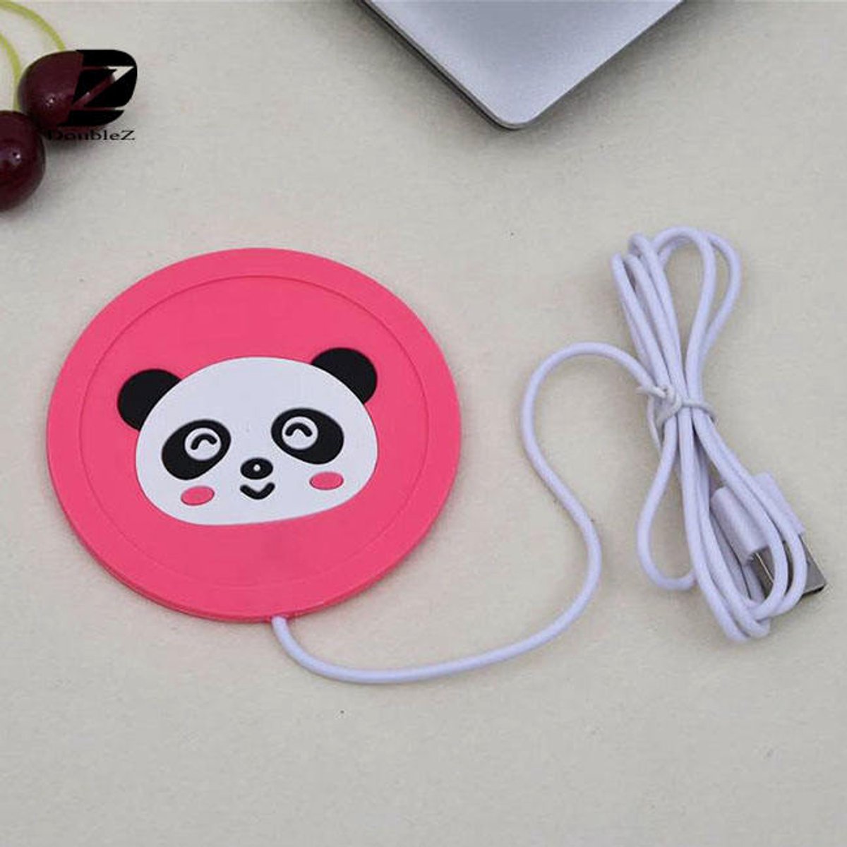 Mok warmer - verwarmde onderzetter - cup warmer - USB koffie warmer Panda