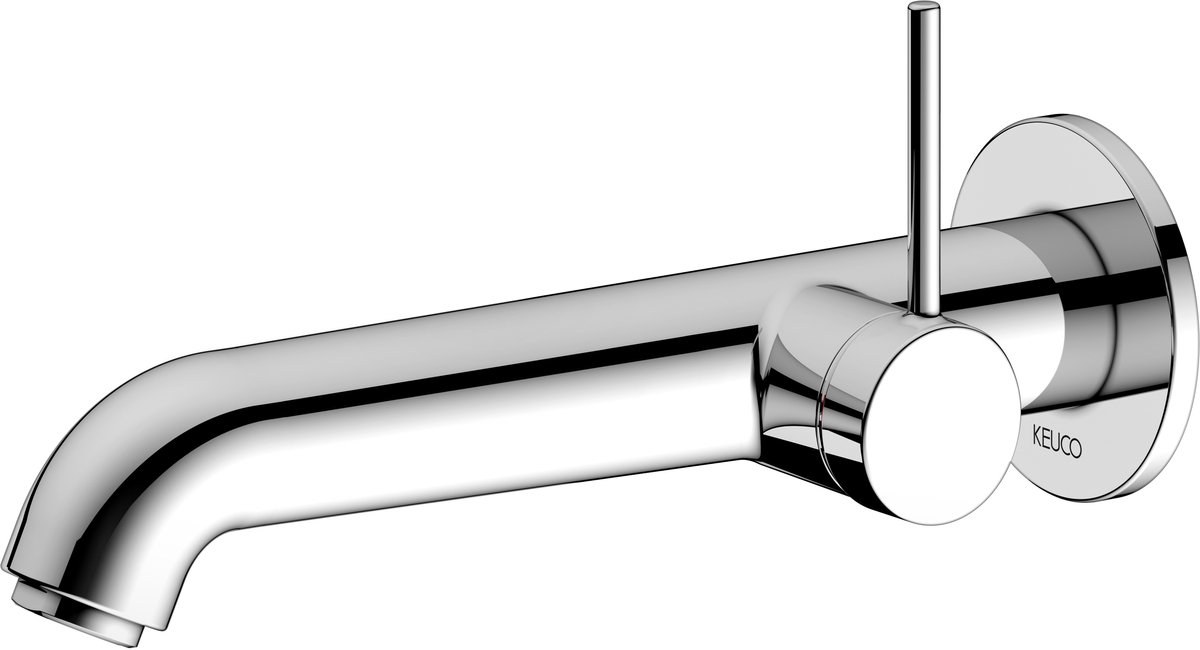 Keuco IXMO - 1-hendel wastafelmengkraan voor opbouwmontage, chroom 59516011201