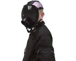 Gasmaster - Zwart MSX Smoke Full Visor Gas Mask