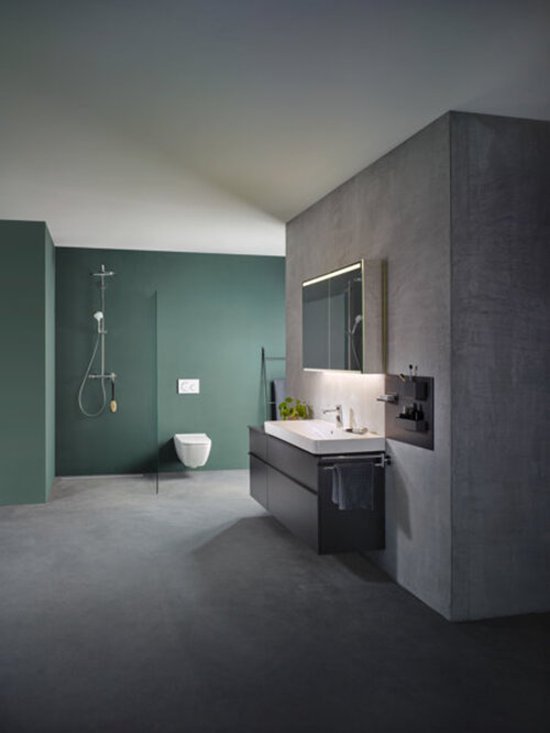 lavebo 600x480 mm, avec trop-plein, trou pour robinetterie, blanc