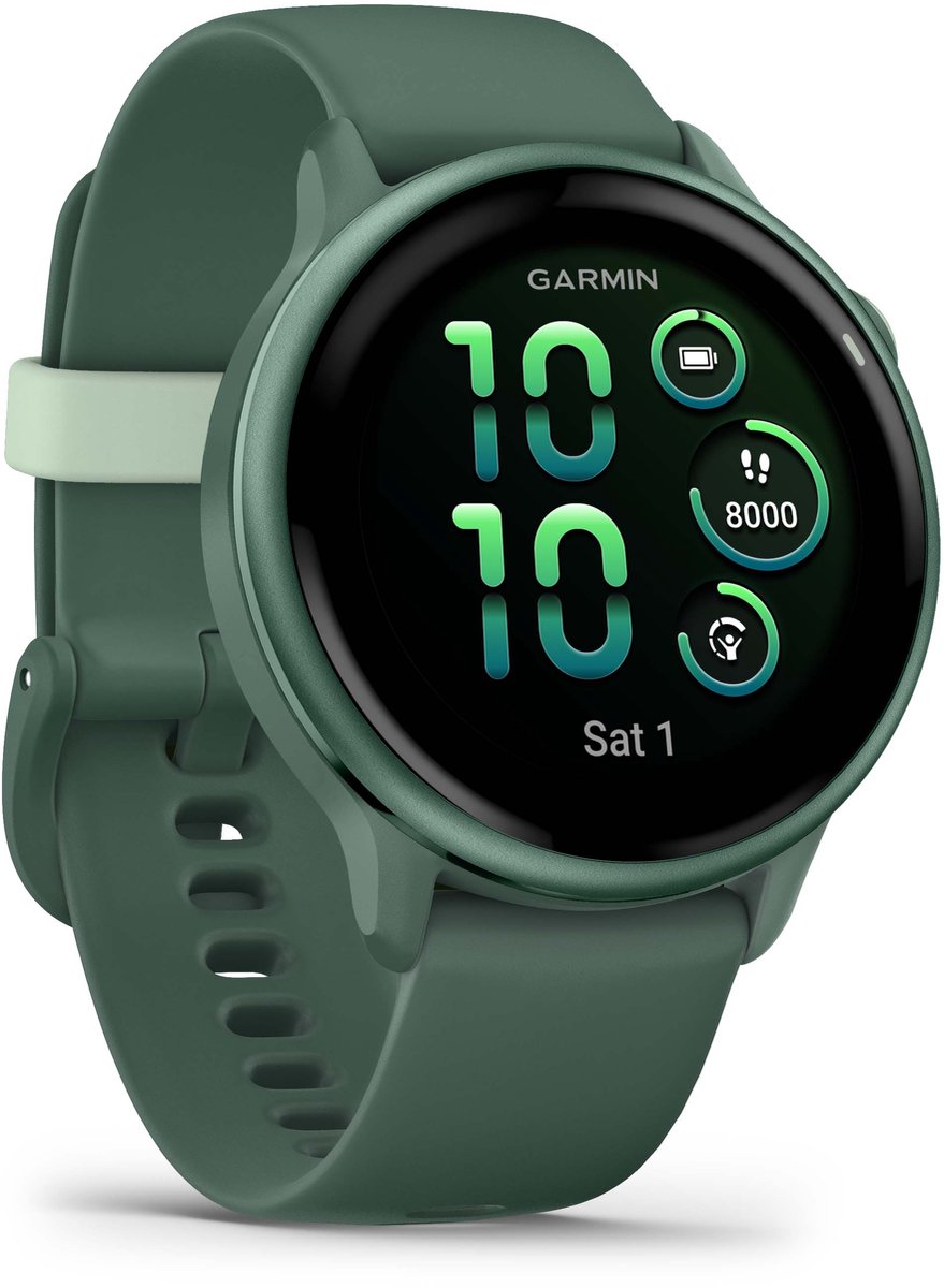 Garmin Vivoactive 6 Smartwatch - Fitness - 42 mm - Groen - afbeelding 2