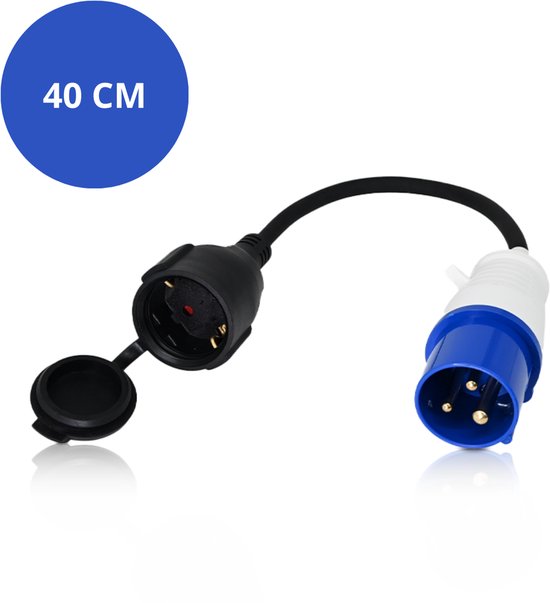 Prise camping - Prise CEE - Rallonge - 40CM