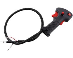 Geschikt voor Gashendel voor bosmaaier Einhell GH-BC43 AS, BG-BC 43/1, Makita EM2600U