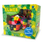 Elmer - Elmer boek en knuffel cadeauset