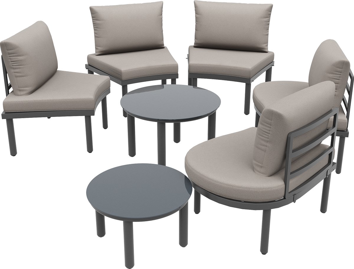 tuinset-5-zitter-2-salontafels-gehard-glas-verzinkt-ijzeren-frame-grijze-kussens-verstelbare-poten