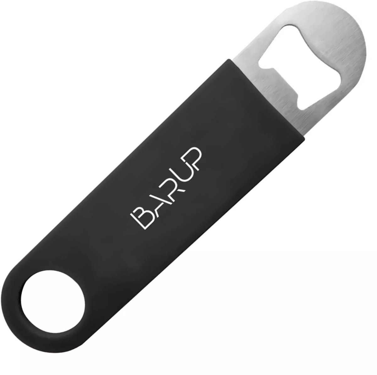 BarUp Zwarte bar blade met antislip grip – 180x40 mm – ideaal voor flair bartending