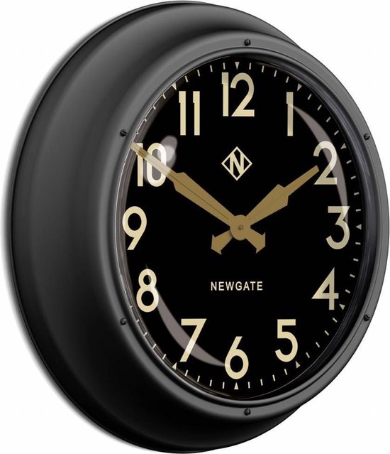 Newgate Giant Electric Matte Black Reverse Dial