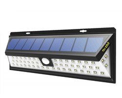 Ortho Ortho® - ABS LED Buitenlamp op zonne energie - Solar - Bewegingsmelder - Sensor wandlamp - Muurbevestiging - GEEN netstroom of snoeren nodig