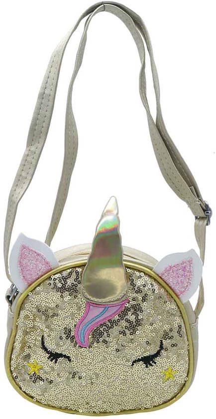 PU handtas - eenhoorn design - 18x14x6 cm - kids