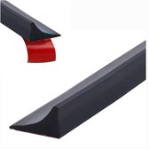 Rubberen weerstrip voor deur, regenbescherming, voor buiten, zelfklevend raam, regendeflector, weerbestendige drempel, waterbarrièrestrip voor schuifraam, overhang en vensterbank