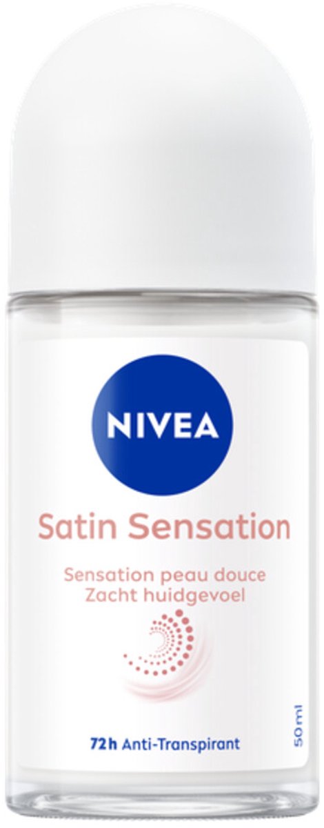NIVEA Deodorant Roller Soft Touch - 3 x 50ml - Voordeelverpakking