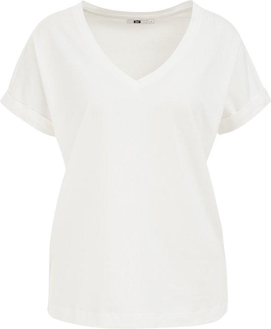 WE Fashion Dames T-shirt met V-hals