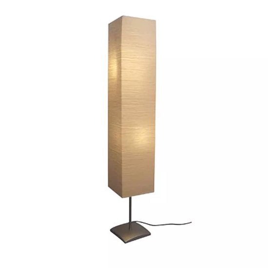 vidaXL Vloerlamp met papieren lampenkap 135 cm