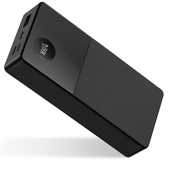 Yurda Powerbank - 27.000 mAh - 22.5W snellader - Quick charge 3.0 - Led indicator - Powerbank iPhone / Samsung