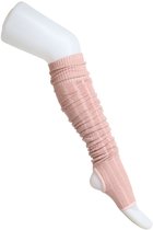 Norfolk Beenwarmers Ballet en Dans - 77cm - Hoge Kwaliteit Zacht Acryl - Legwarmer - Roze - Amy