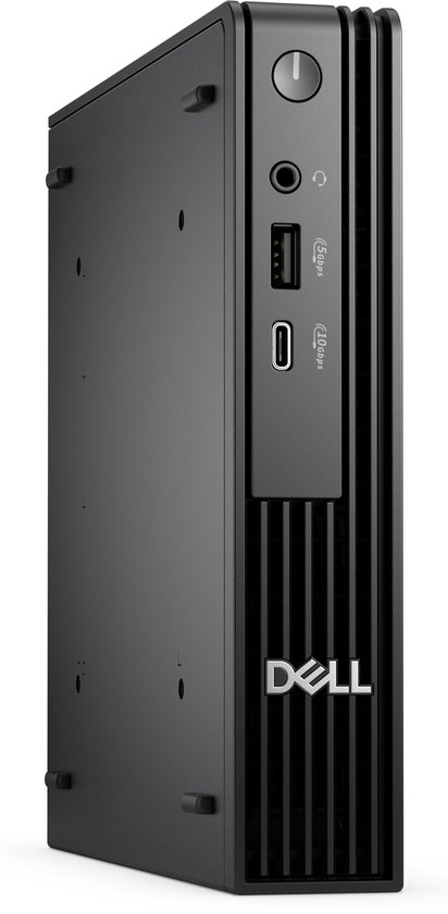 DELL Pro Micro QCM1250 - Desktop - Core Ultra 7 - 16 GB DDR5 RAM - 512 GB SSD - W11 Pro - Mini PC - Zwart