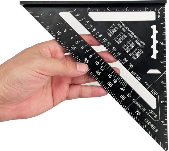 Regla De Medición Multiángulo 3d, 22.5/30/45/60/67.5/... | Cuotas sin