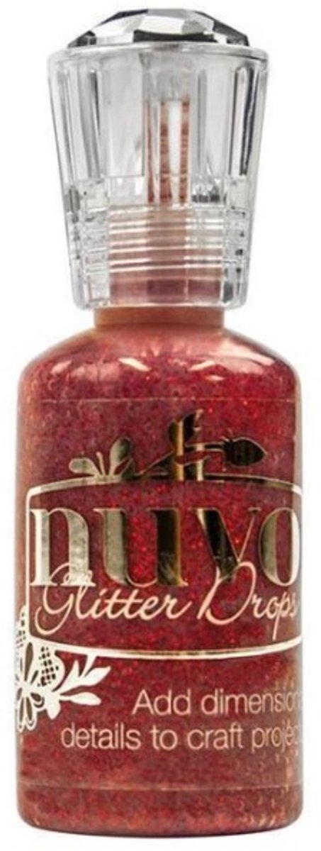Glitter drops ruby slippers - Nuvo