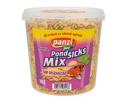 Panzi-Pet - Vissenvoer - Visvoer - Vijvervoer - Sticks/Vlokken - 10L