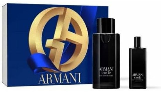 Parfumset voor Heren Giorgio Armani ARMANI CODE POUR HOMME EDT 2 Onderdelen