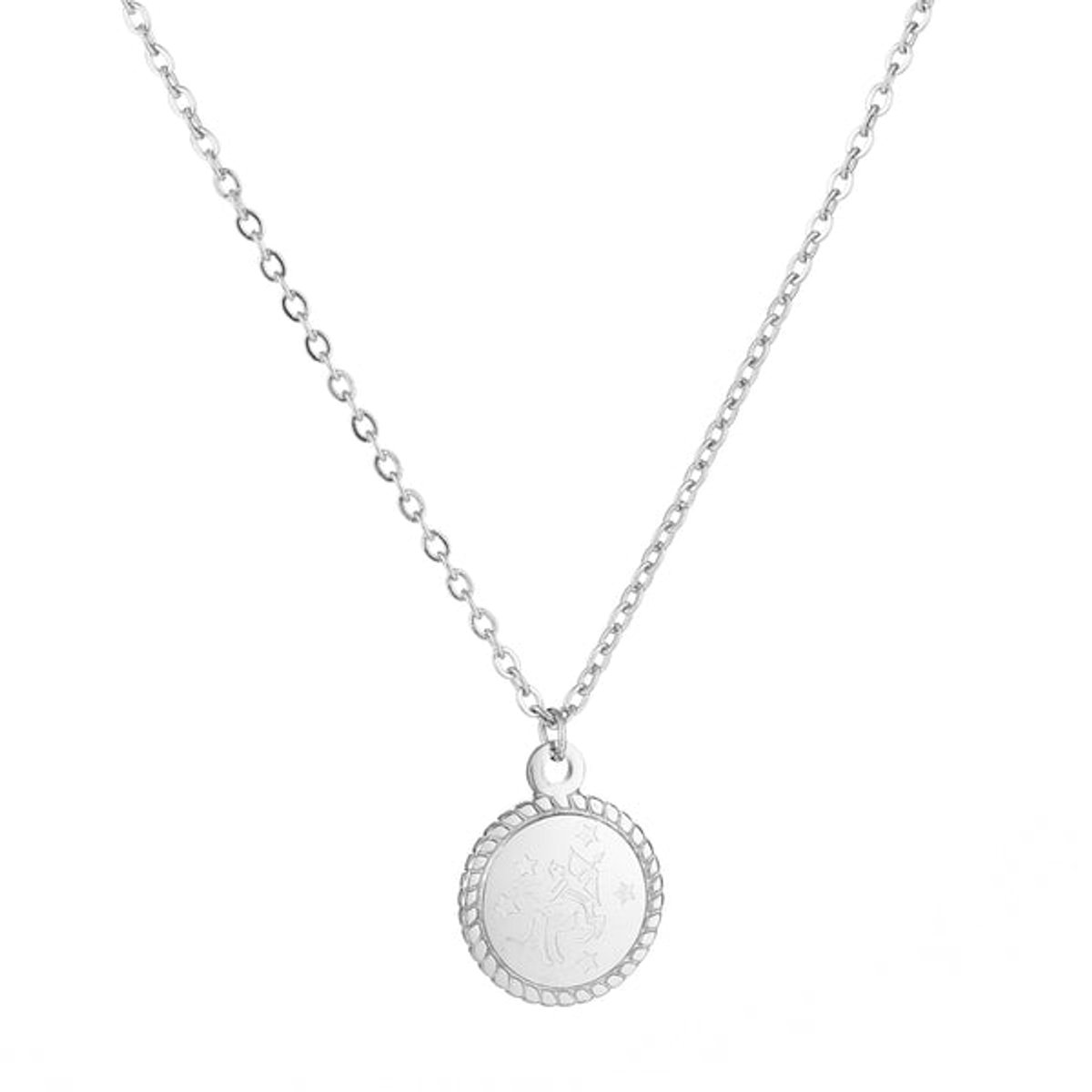 Horoscoop-Ketting-Boogschutter-Zilver