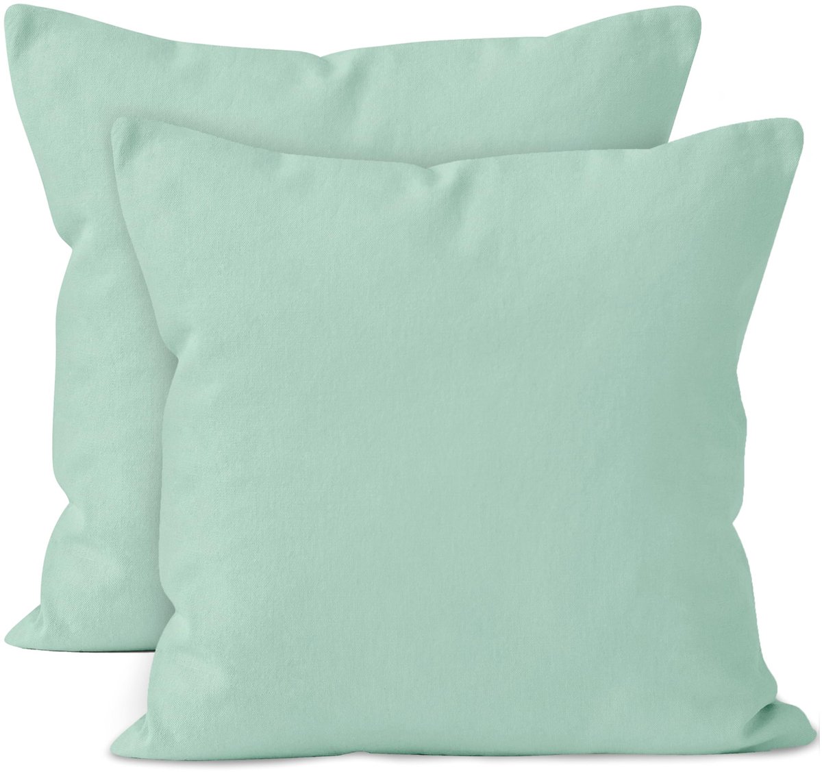 Ibenzoa® Kleurrijke Kussenhoezen Set van 2 met Verborgen Ritssluiting voor Binnengebruik