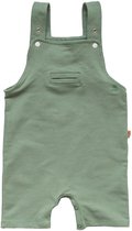 Baby tuinbroek/ dungaree- Maat 56- Katoen- kort- Groen- MXM
