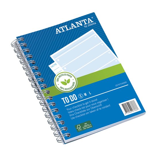 Djois Atlanta Things To Do Small - 100% gerecycled papier - FSC - 1 stuk