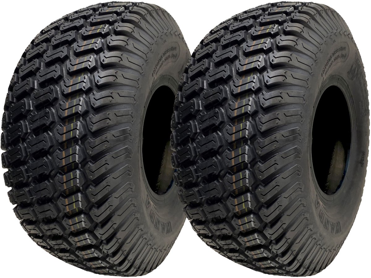 15x6.00-6 Grasbanden voor zitmaaiers, tubeless P332, 4-laags (set van 2)