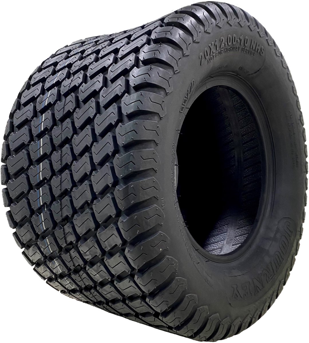 20x12.00-10 grasmaaierband, 4-laags, Multi Turf Grass, Wanda P332, 600 kg, voor offroad-gebruik