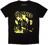 The Damned - T-shirt Vintage pour homme New Rose - XL - Zwart