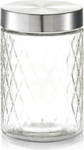 Zeller - Storage Glass 1200 ml w. metal lid